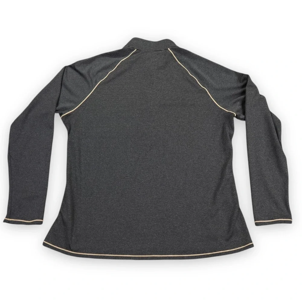 Under Armour Boston College Womens Large 44 Chest 1/2 Zip Pullover‎ Pinstripes